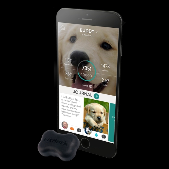 NEW FitBark 2 Dog Activity Tracker with Turquoise Cover Included - Picture 5 of 5